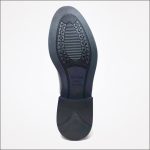 نیم بوت مردانه مدل چرم طبیعی دستدوز رنگ مشکی و قهوه ای کد ۶۲۶ - Image 6