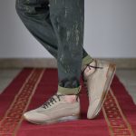 کفش اسپرت چرم طبیعی، رنگ خاکی، نوع چرم رویه هورس طبیعی گاوی کد مدل ۵۰۴ - Image 3