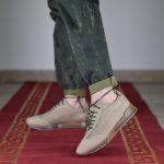 کفش اسپرت چرم طبیعی، رنگ خاکی، نوع چرم رویه هورس طبیعی گاوی کد مدل ۵۰۴ - Image 4