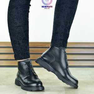 نیم بوت زنانه چرم کرمانی