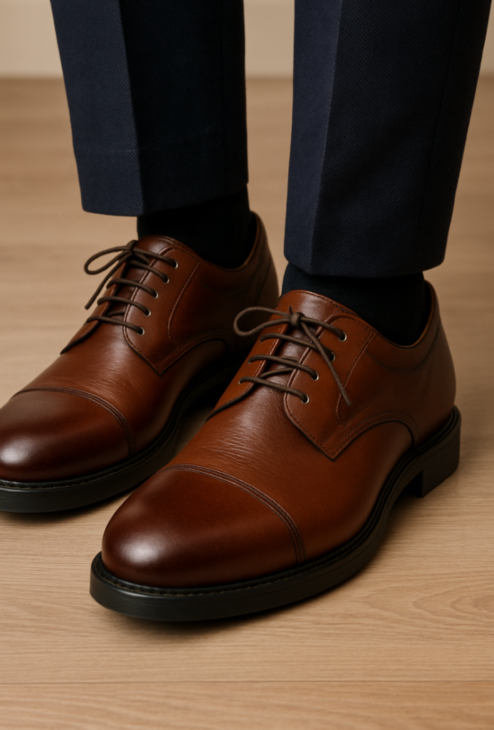 تأثیر انتخاب کفش مناسب بر سلامت پا و کمر: نقش کفش‌های چرمی با کیفیت