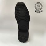 نیم بوت کلاسیک مردانه کرمانی مدل جیر طبیعی دستدوز کد 653 هارنس دار