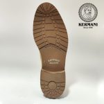 نیم بوت کلاسیک مردانه کرمانی مدل جیر طبیعی دستدوز کد 653 هارنس دار